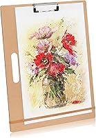 TX Liteart 13x17 Portable Artist Sketch Board with Handle - Lightweight Drawing Clipboard for Painting, Sketching & Art Supplies