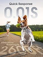 Vista 4 de Collar de entrenamiento para perros con control remoto, collar inteligente de choque para perros con 3 modos de entrenamiento e iconos