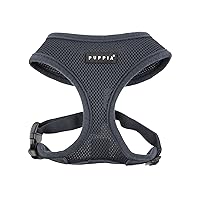 Puppia Pdcf-Ac30-Gy-M - Pettorina Morbida per Cani, Grigio