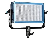 Vista 1 de Dracast Pro Series LED500 Panel de luz de video LED con placa de batería de montaje dorado