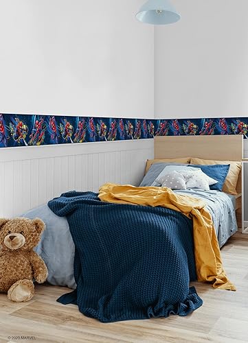 Miniatura 9 de RoomMates RMK5168GC Spider-Man - Calcomanías de pared gigantes para despegar y pegar, negro, rojo, amarillo, naranja, azul, gris