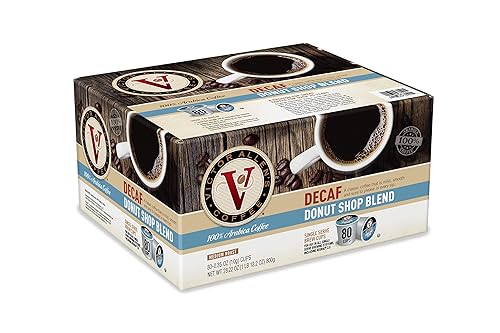 Miniatura 6 de Victor Allen's Coffee Mezcla matutina y donas descafeinadas Cápsulas de café de una sola porción para cafeteras Keurig