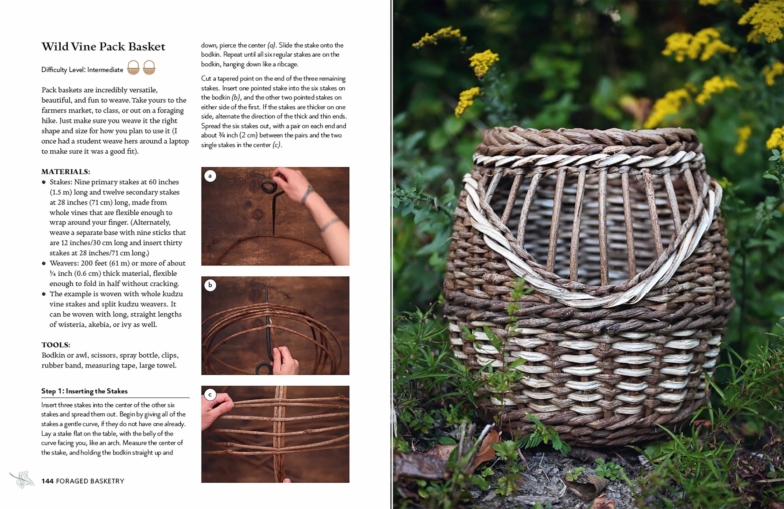 Foraged Basketry: Weaving with Wild and Invasive Plants