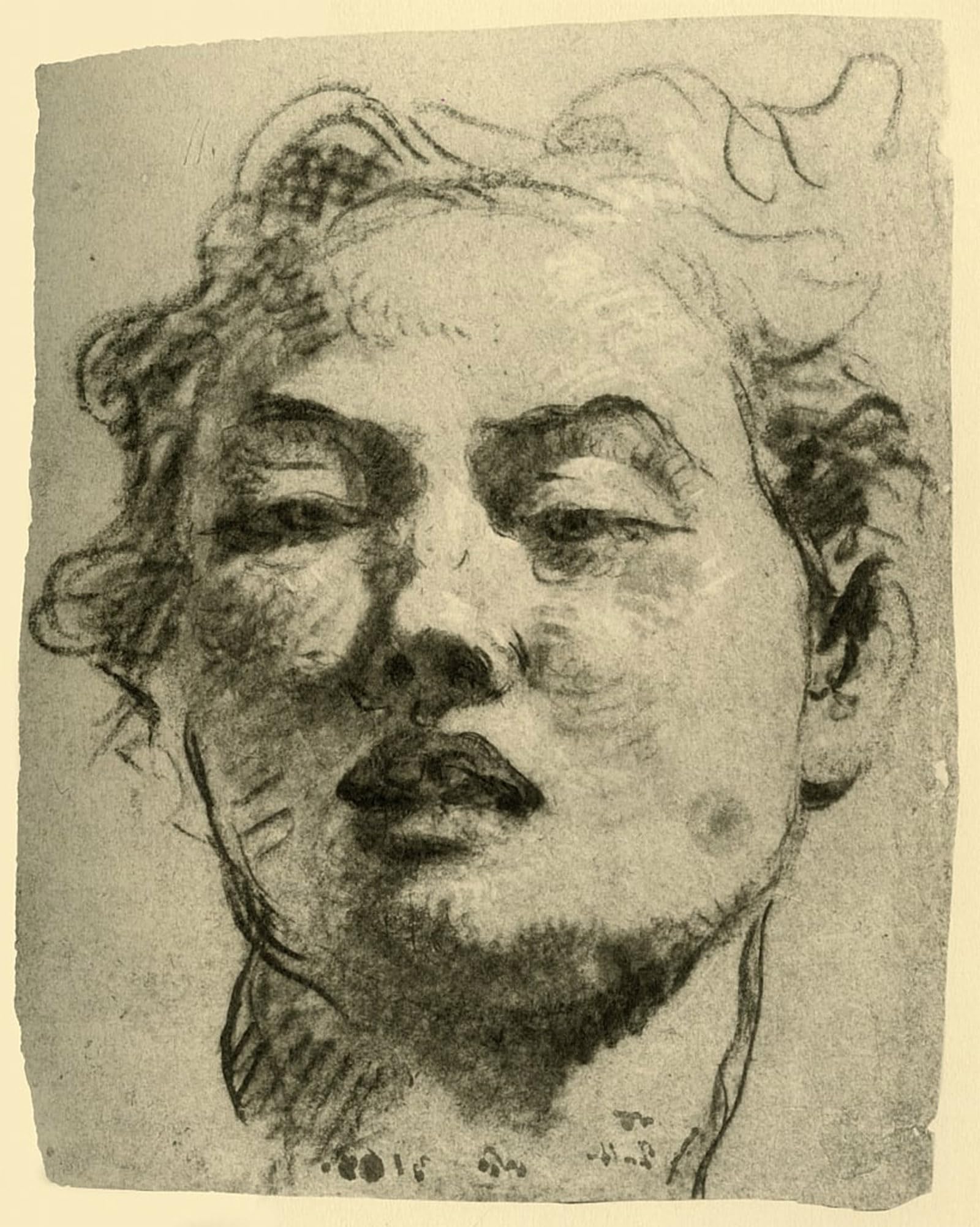 ARTXLXXBN Famous Art Print Poster Vintage Wall Art Head of a Youth by Battista Tiepolo Canvas Art Poster for Home Decor 60x90cm