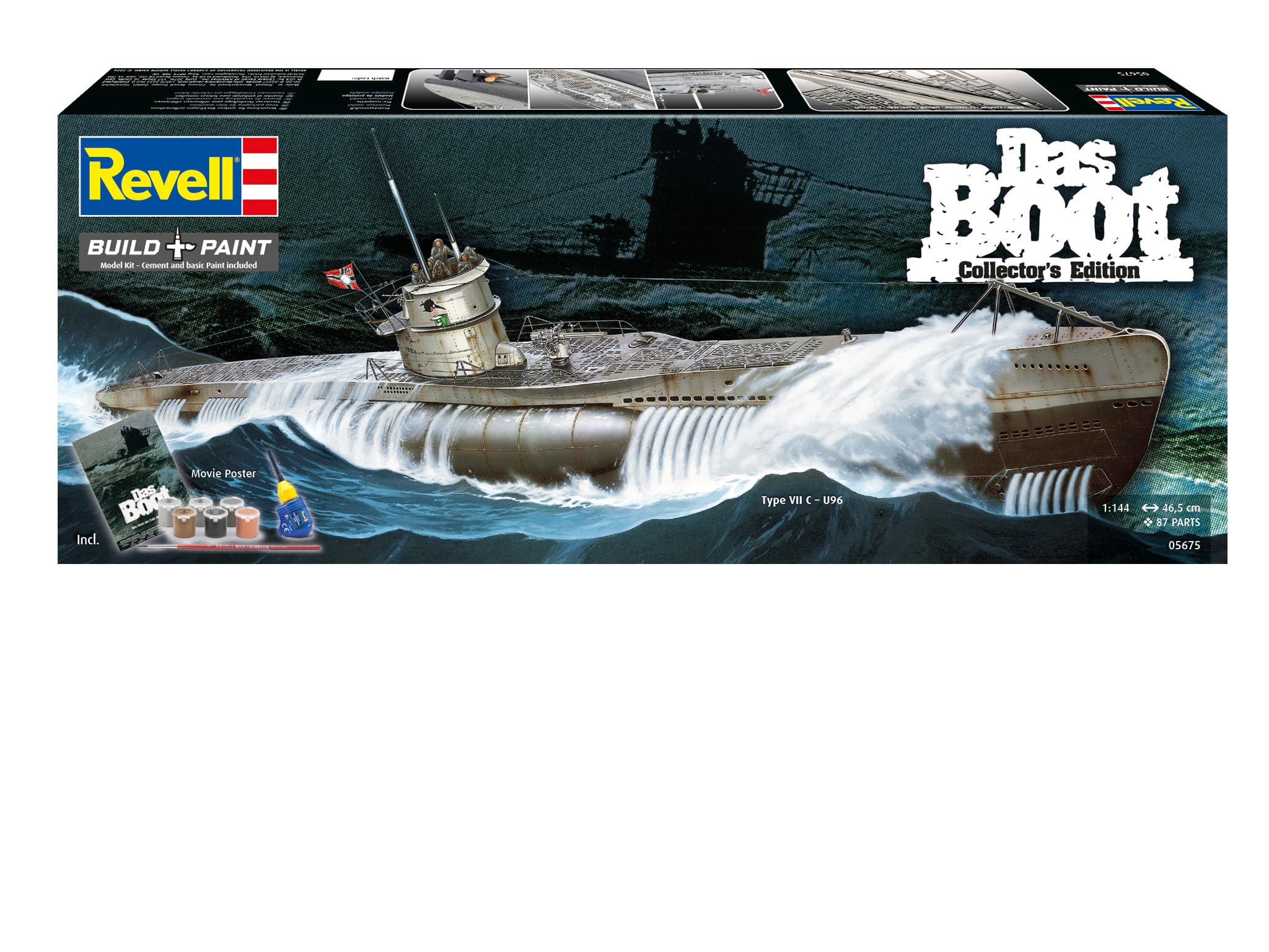 Revell 05675 Coffret Cadeau Film DAS Boot - 40ème Anniversaire
