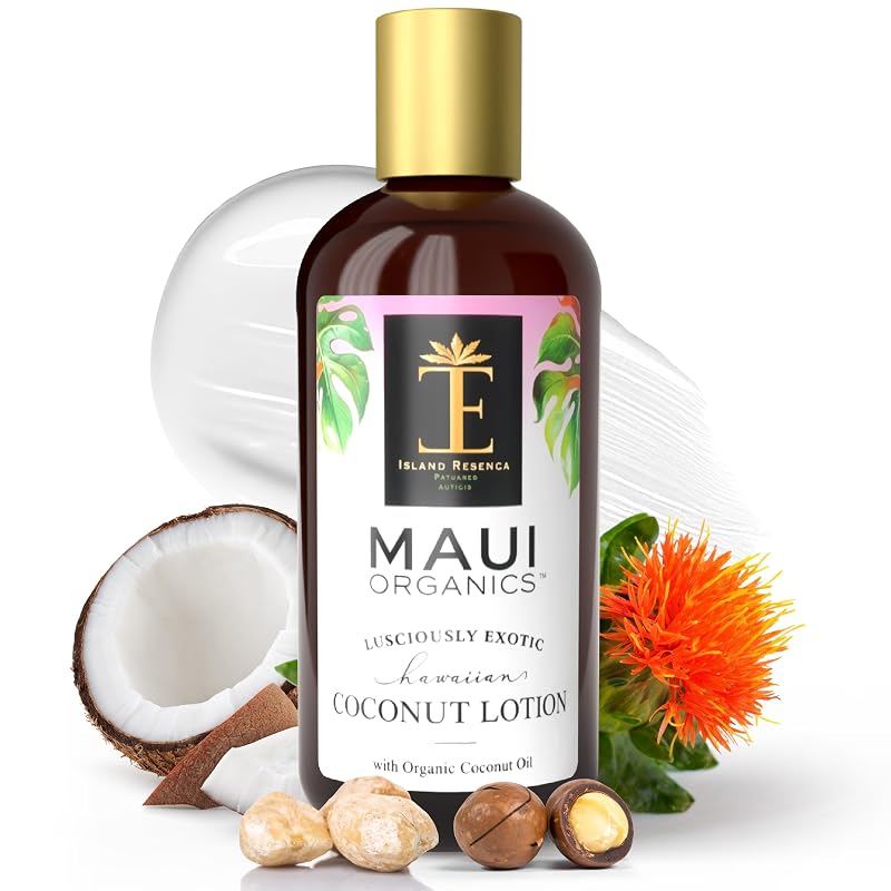 Island Essence Loção Corporal de Coco, 241 g