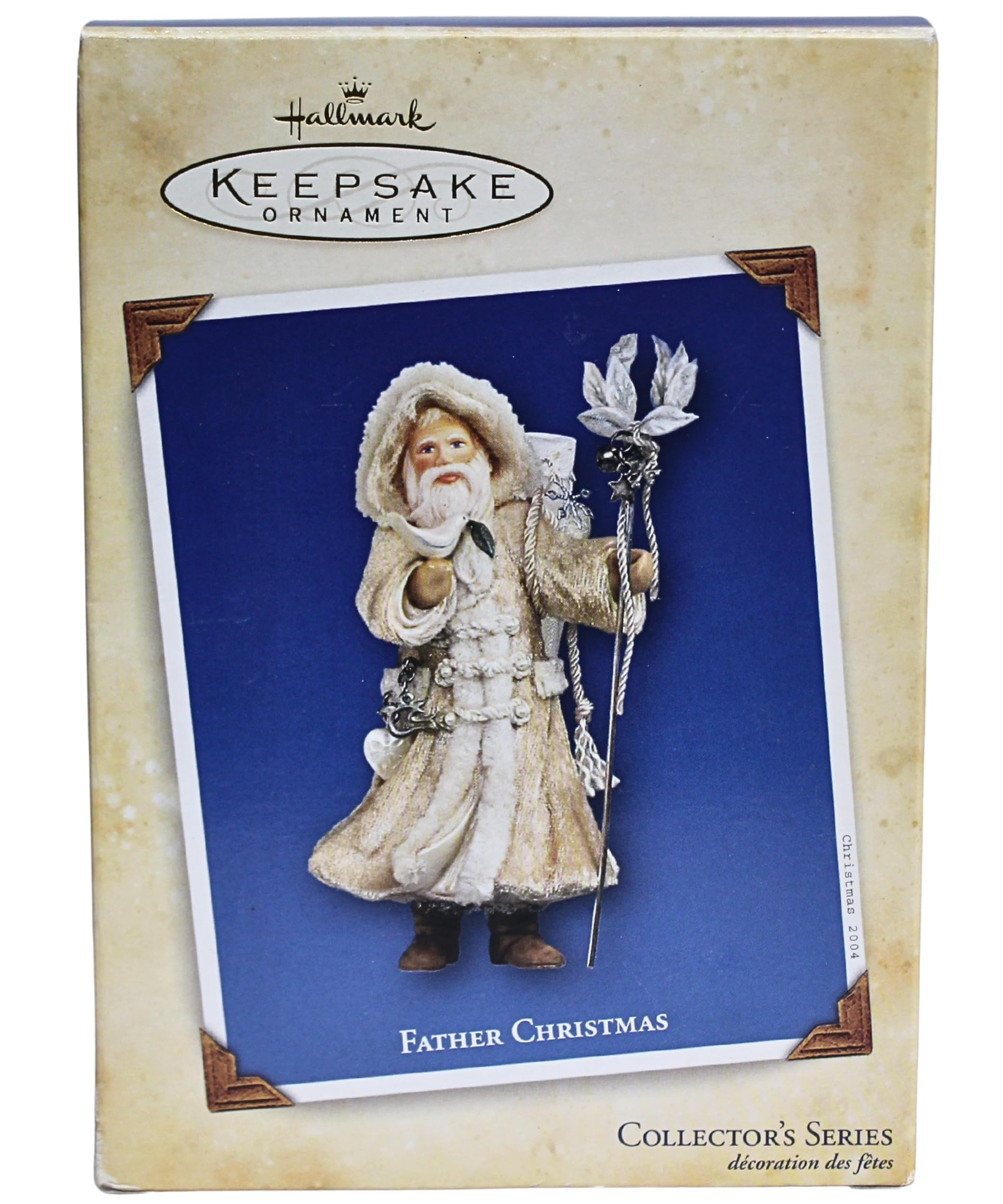 Hallmark – Tarjeta de recuerdo – Figura decorativa de Papá Noel (1 en la serie)