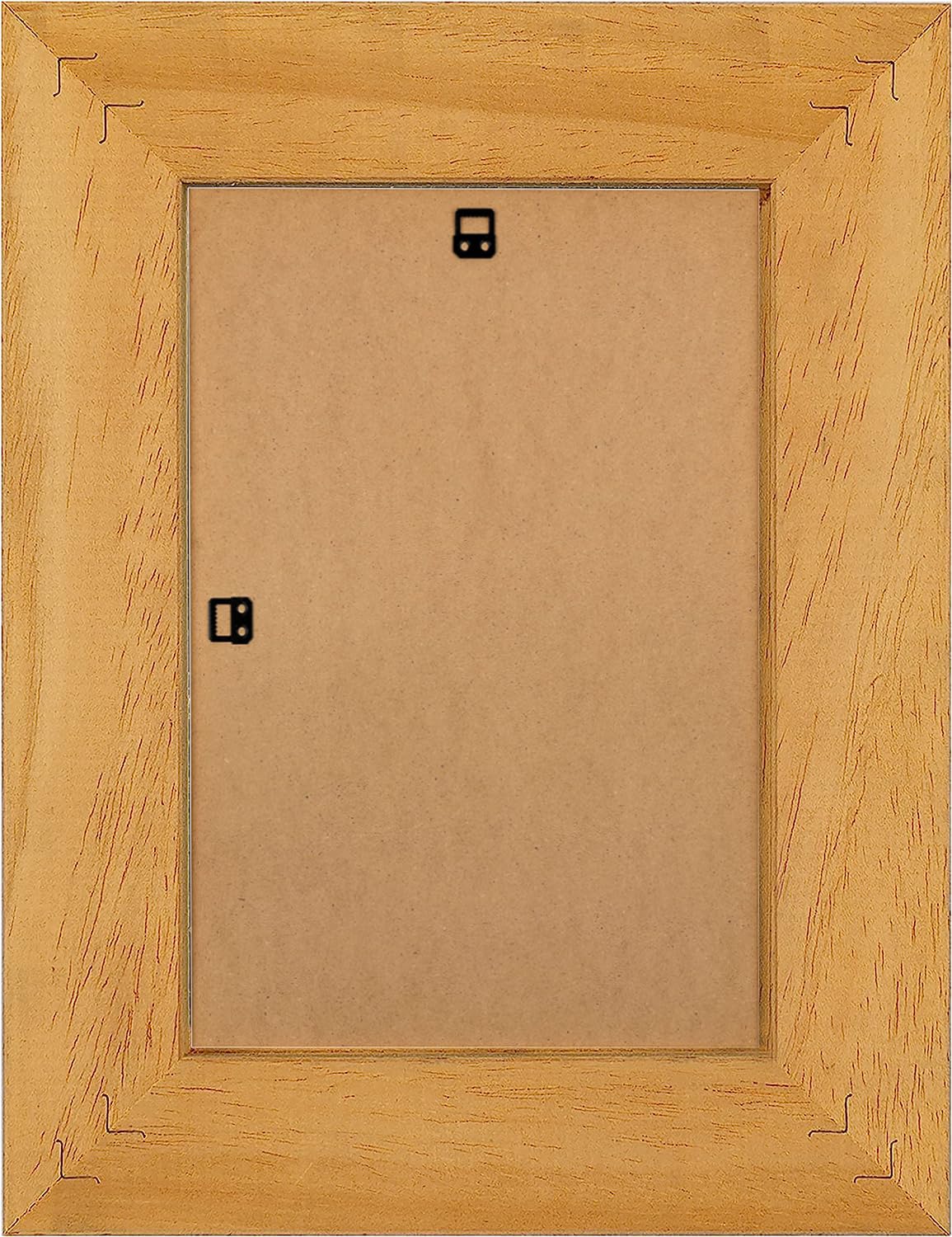 Wallazz Cornice Portafoto in Legno Pregiato - Made in Italy - Vetro Sintetico Infrangibile Crilex - Disponibile in Diverse Varianti - Design Italiano e Qualità Artigianale, 40x60cm Bianco