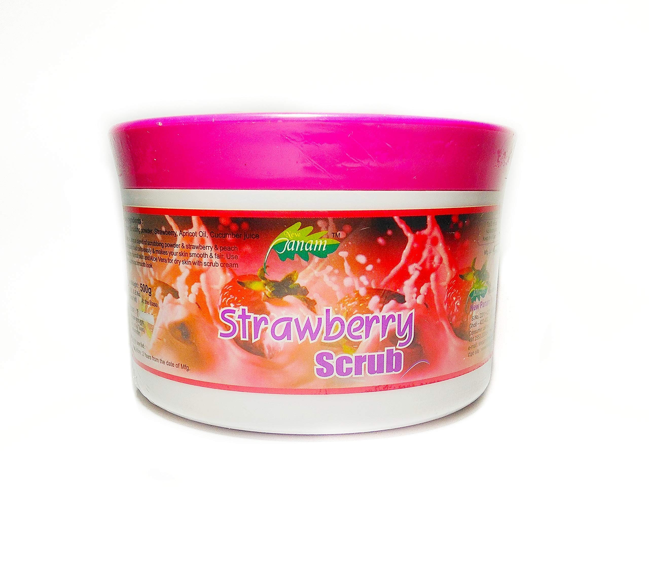 Panam's Strawberry Face Scrub, 500g