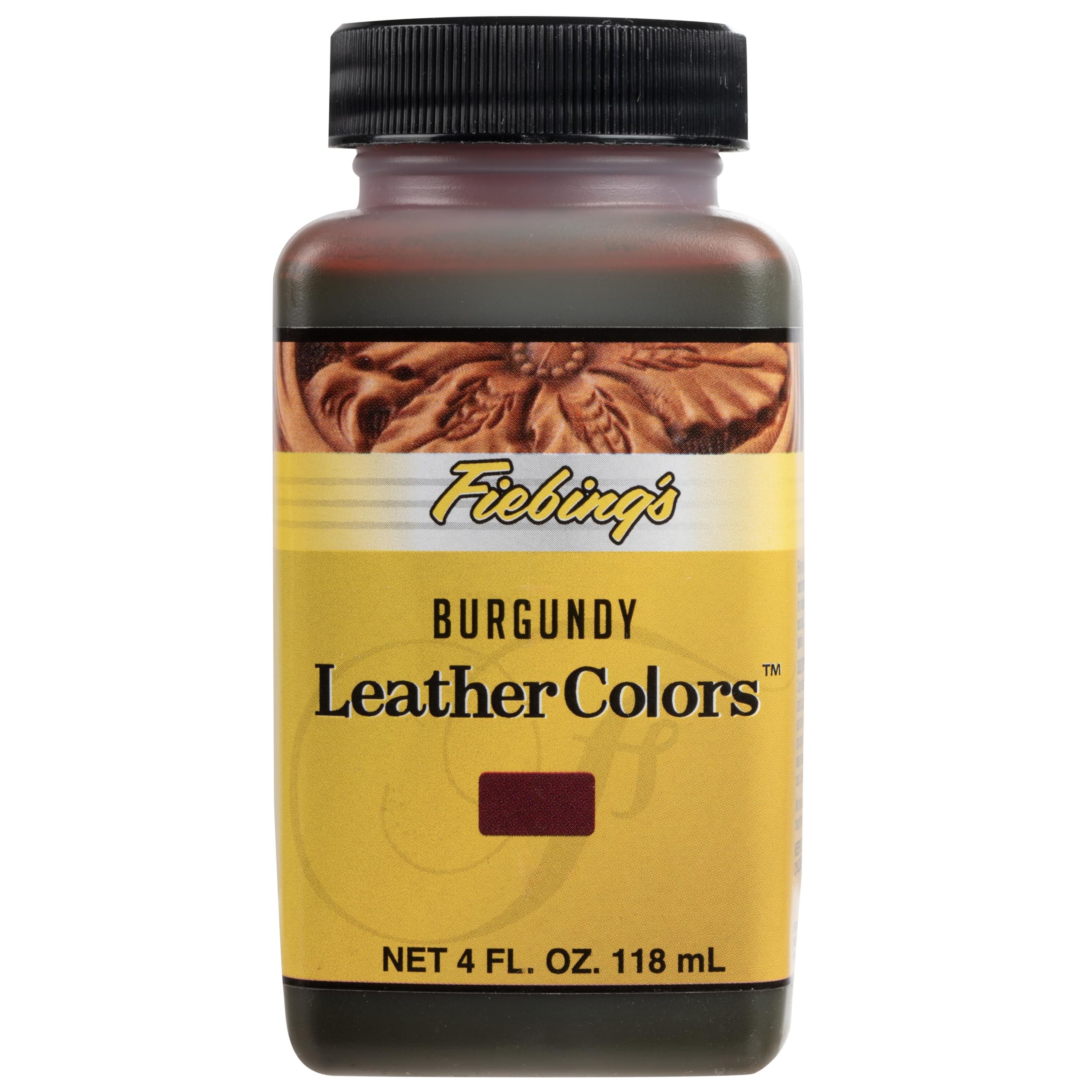 Fiebing's LeatherColors (4 Fl Oz, Burgundy) - Leather Dye for Natural Leather - Water-Based, Non-Flammable Formula - Permanent & Penetrating Color for Shoes, Boots, Furniture - Safe for Institutions-image-10