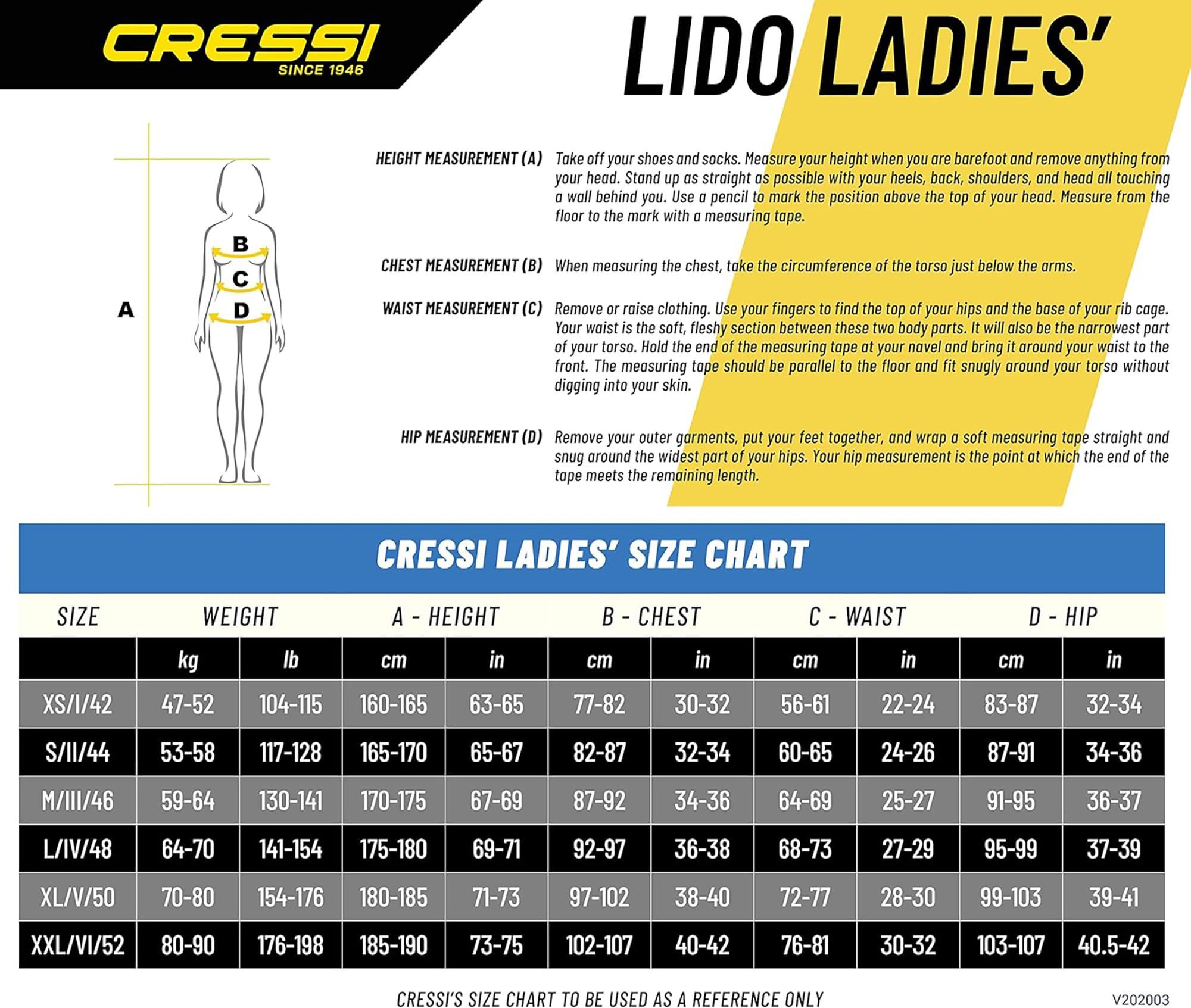 Cressi Lido Lady Shorty Wetsuit - Muta Shorty per Snorkeling, Nuoto e Sport Acquatici, in Neoprene Ultra Stretch 2 mm, Donna