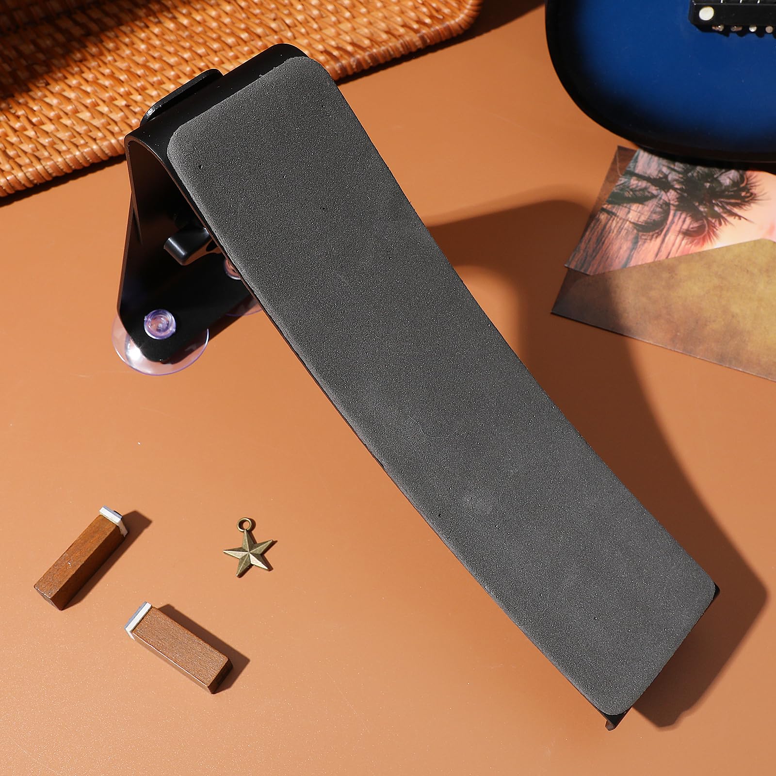 FOMIYES Poggiapiedi Regolabile Per Chitarra Poggiapiedi Ergonomico Per Chitarra Strumento Di Sollevamento Per a Per a Supporto Per a Per Gamba