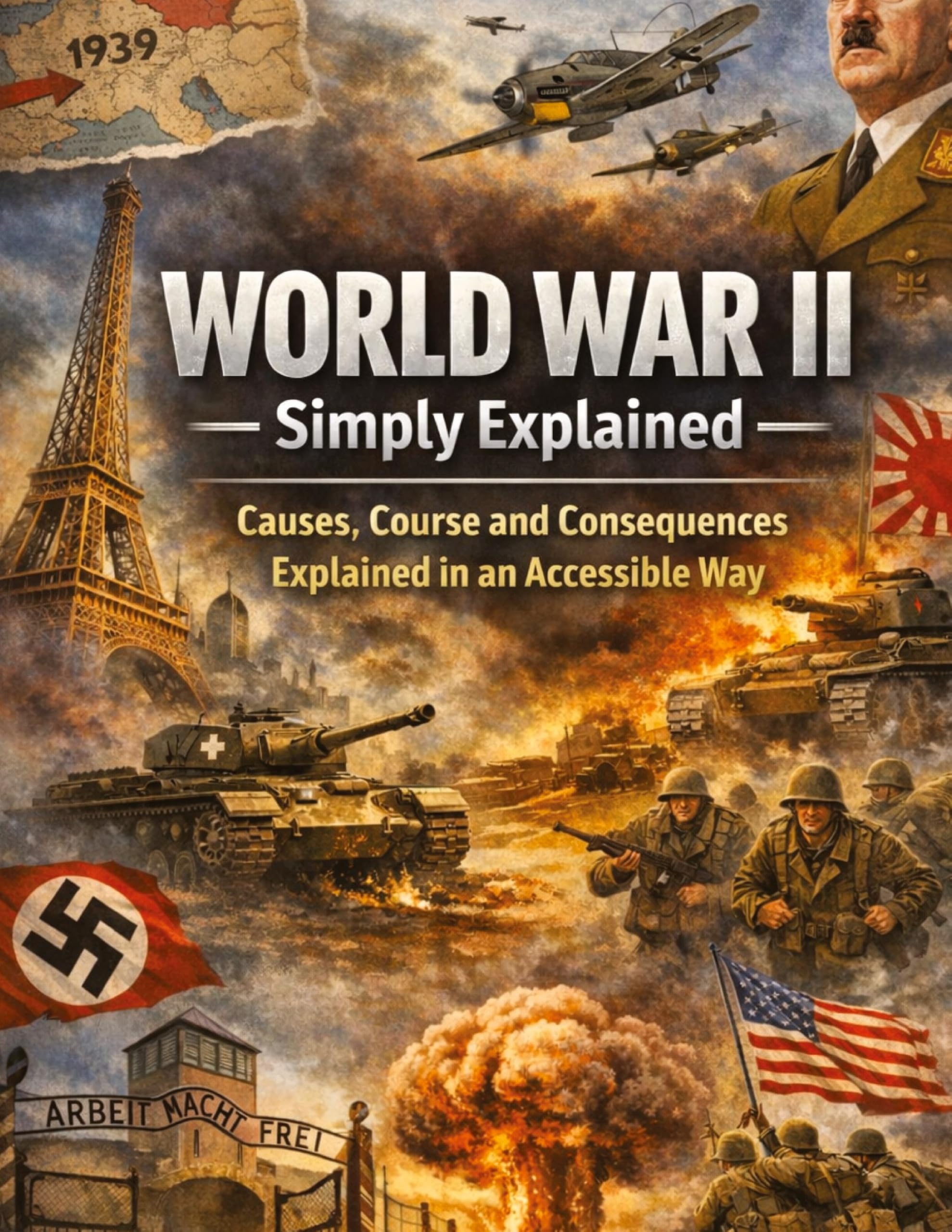 World War II Simply Explained: Causes, Course and Consequences Explained in an Accessible Way