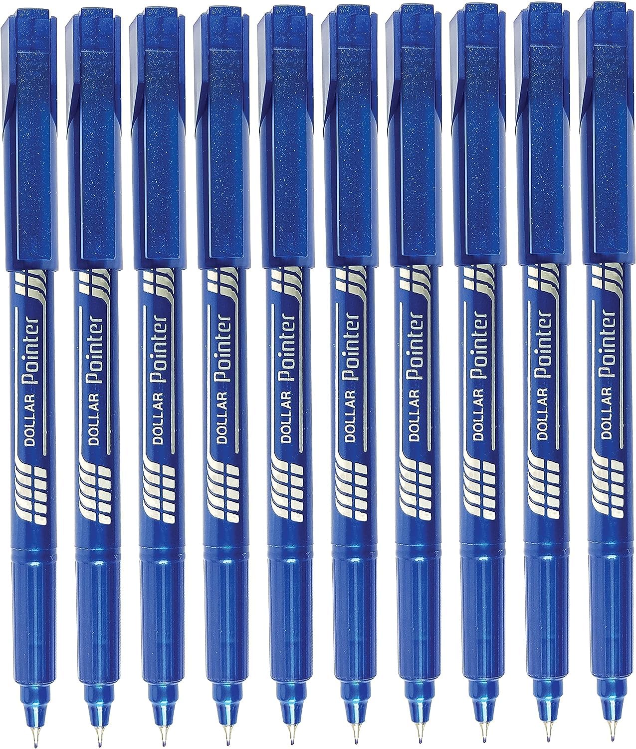 Z3FT Fineliner Pens, BLUE, Fine Tip (0.3mm), Pack of 10, Write Draw Sketch Colour Pens, Artists Calligraphy Illustrations