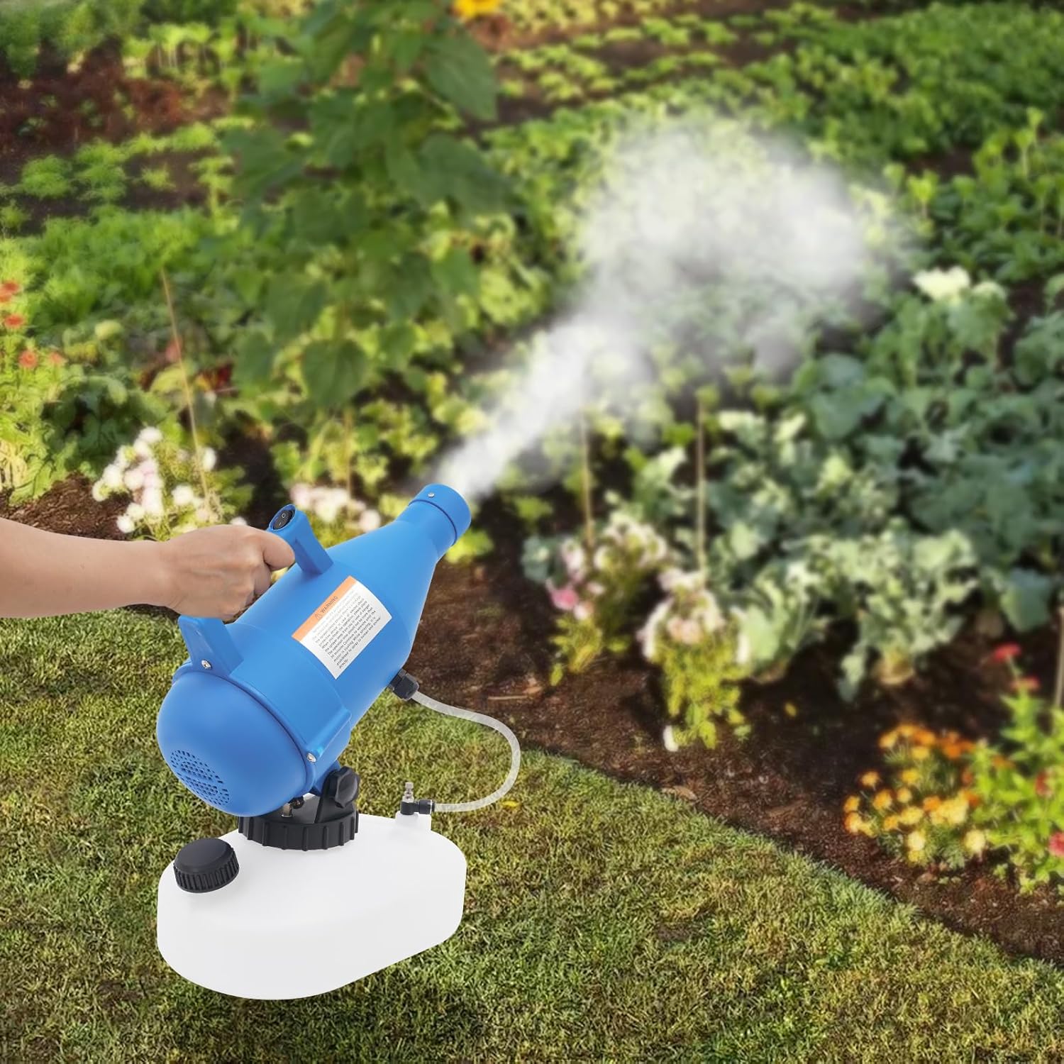 4.5L Electric ULV Fogger Sprayer, Portable Fogger Sprayer Machine Cold Foggers Machine with 16.4ft Power Cord Spraying Distance 32ft for Home Yard Garden Patio and Large Indoor Outdoor Spaces