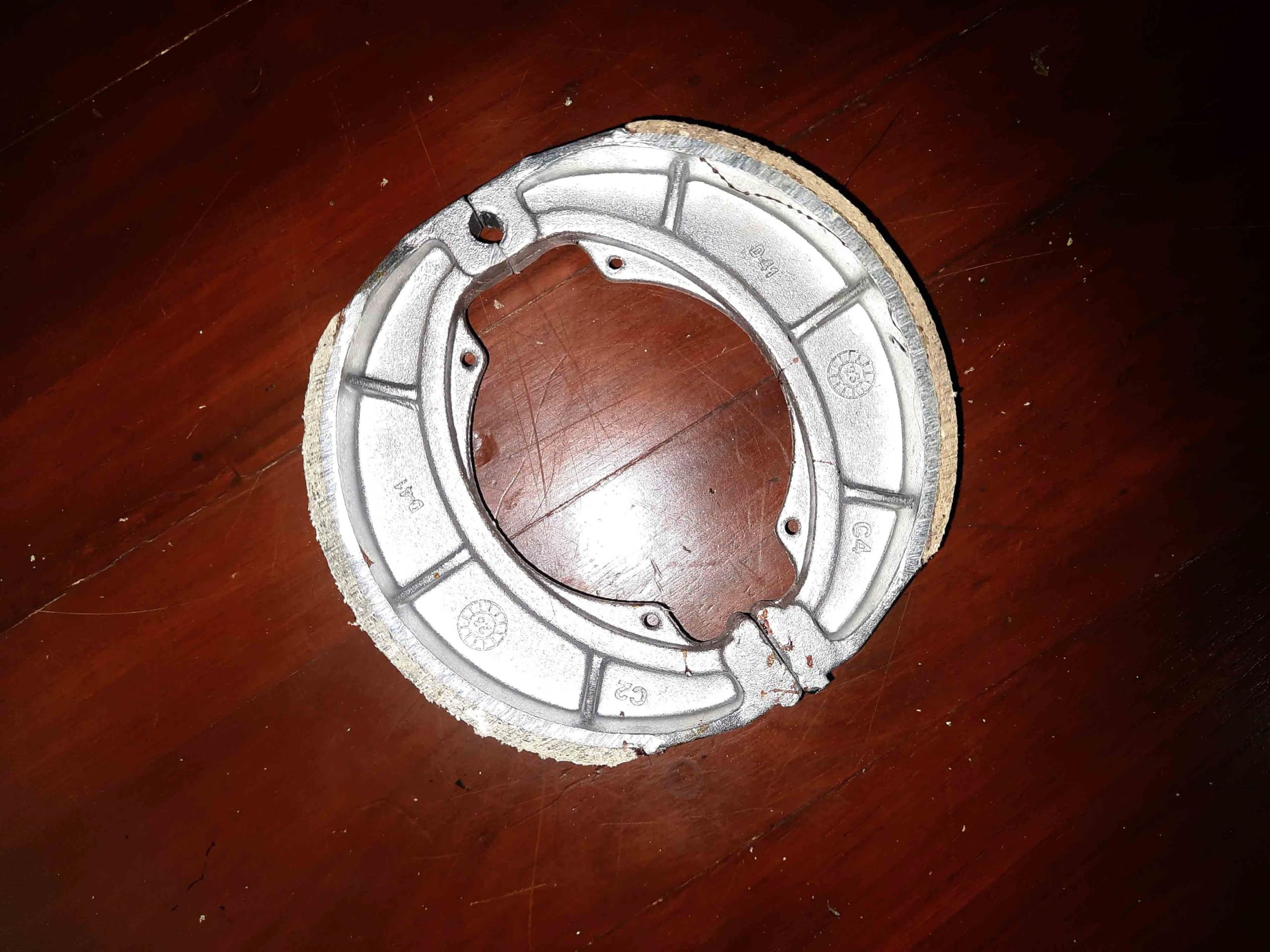 Brake Shoe for Electric Scooty 130mm Ampere Magnus Type, Made in India-image-41