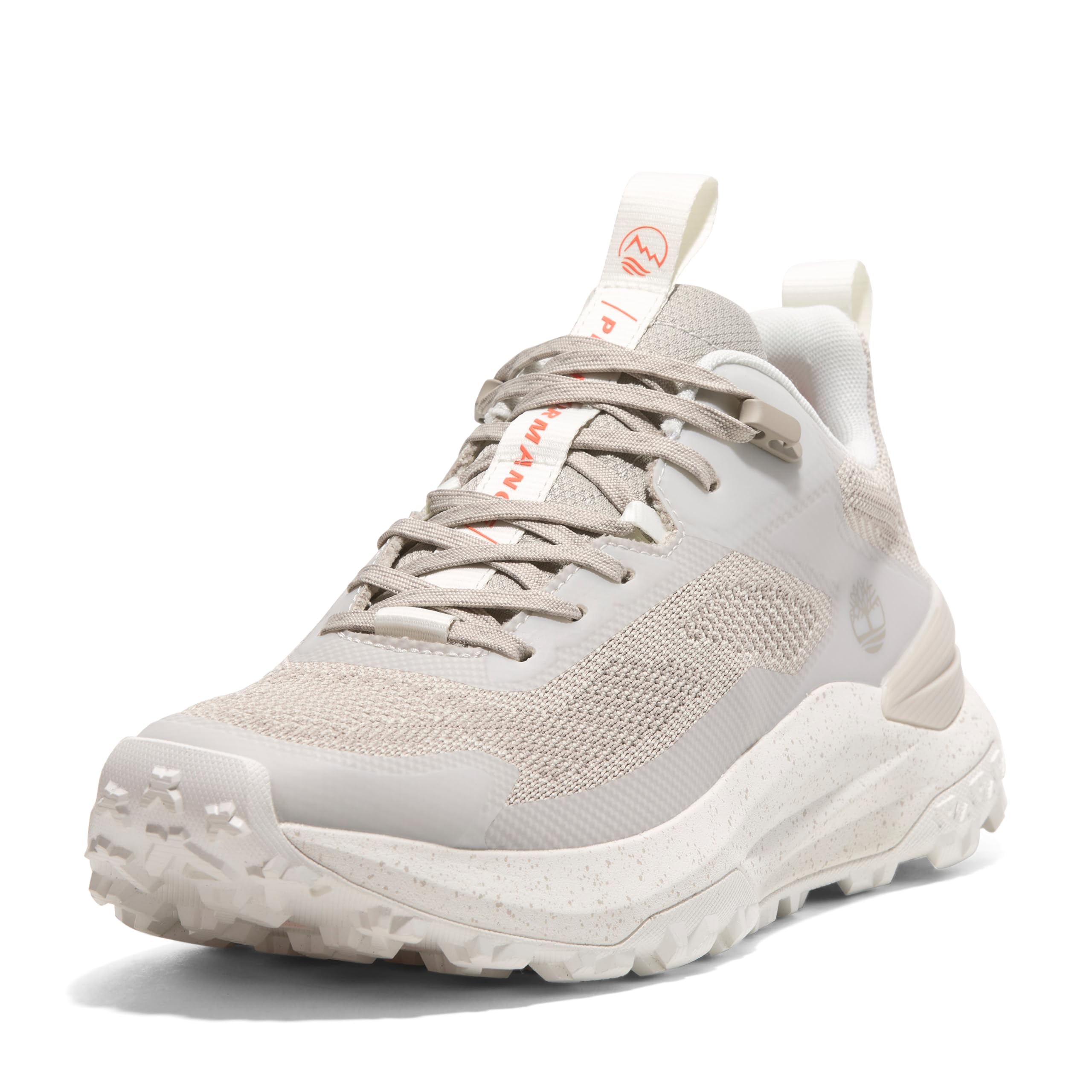 Timberland Sneaker Basse Da Uomo Con Lacci, Con Accesso Al Movimento, Maglia Tortora Chiara/Bianco, 8-image