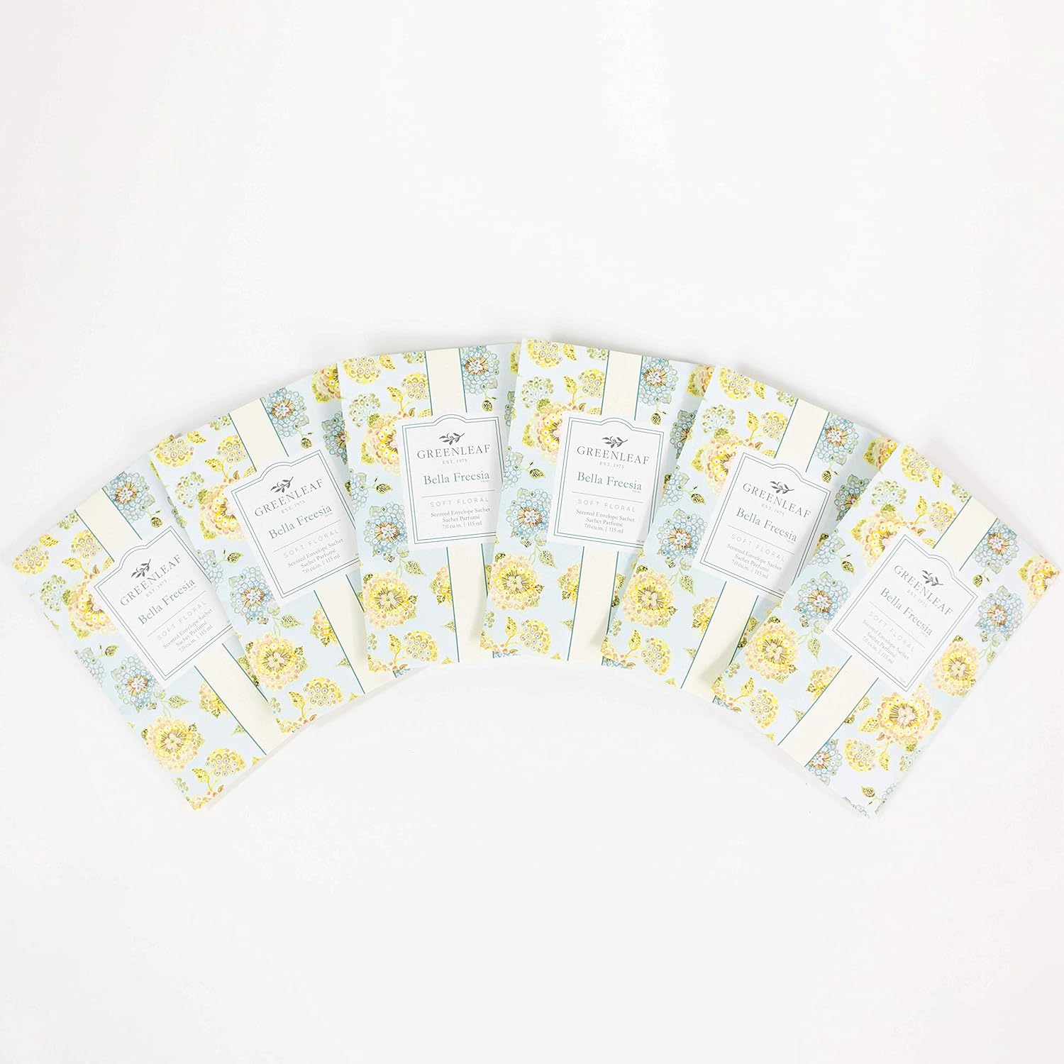 Greenleaf Large Scented Sachet Bella Freesia, 6Pack