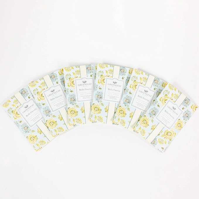 Greenleaf Large Scented Sachet Bella Freesia, 6Pack