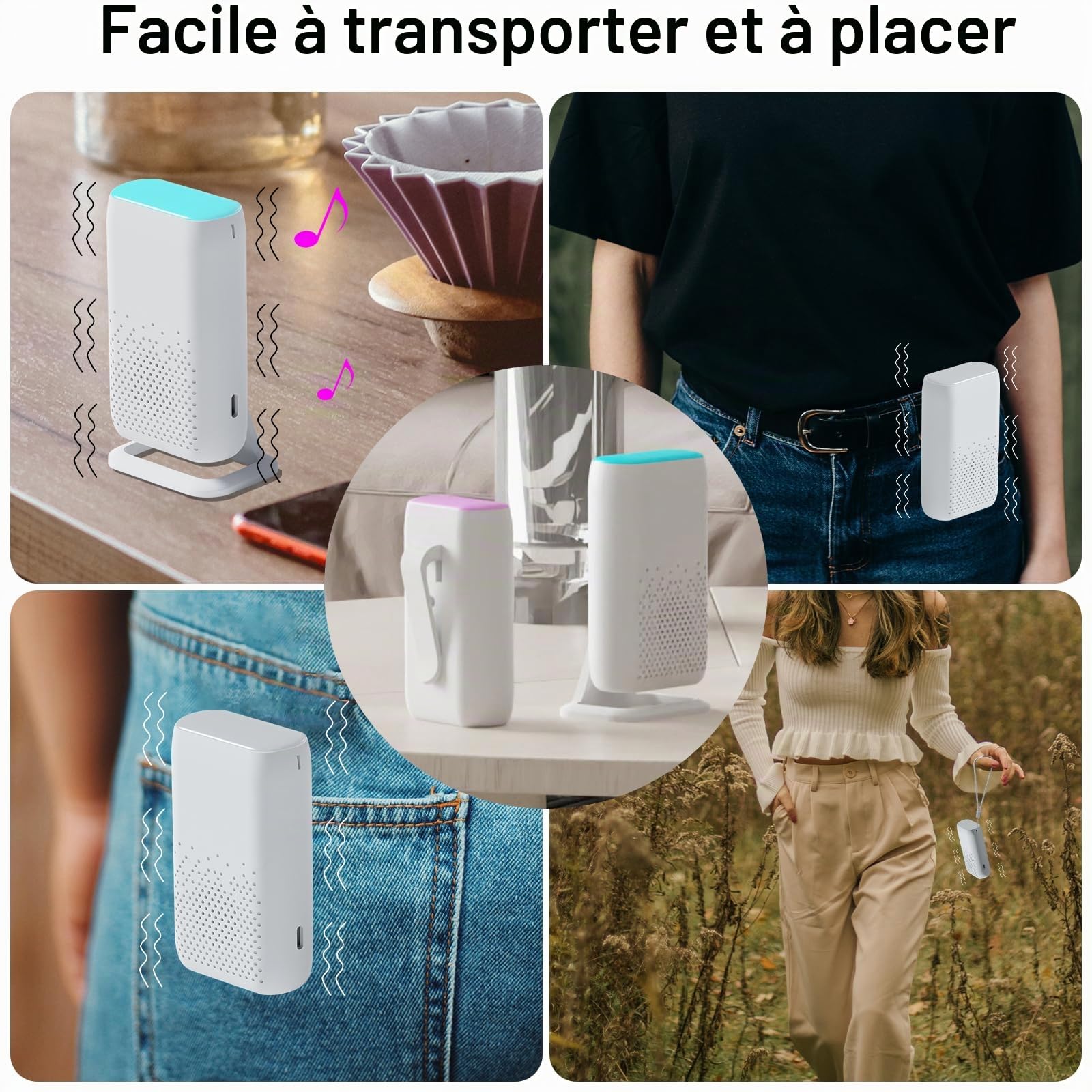 Maison Alerte Alarme Vibration Sans Fil Patiente Personne Personne âgée Personnelles SystèMe d'Alarme et Bouton d'appel d'urgence Alarme Pager (2 à 2)