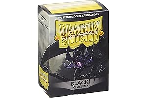 Dragon Shield Standard Size - Classic Black 100 CT