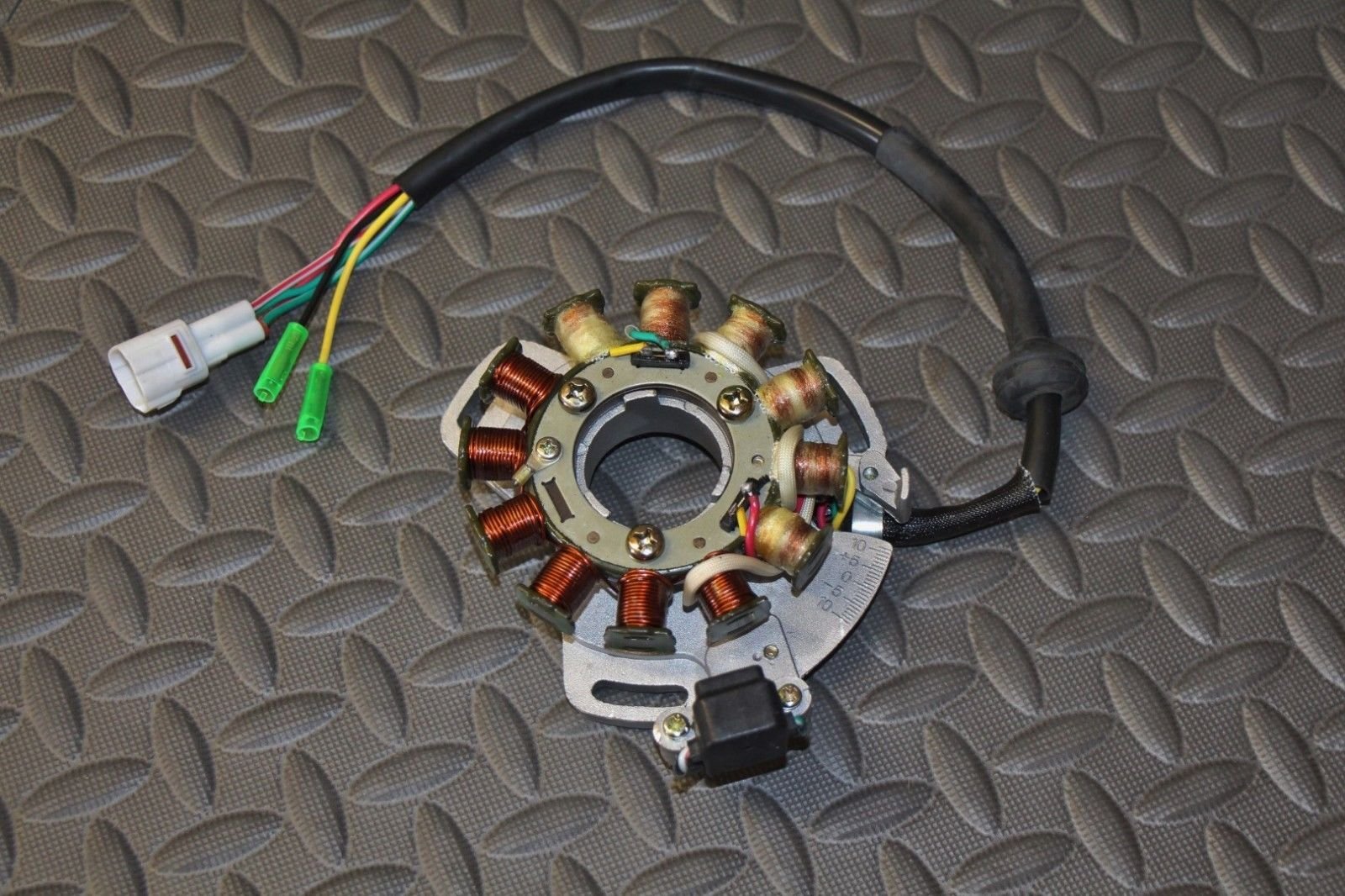 New Yamaha Banshee Stator With / /10 Aluminum Adjustable Timing Plate