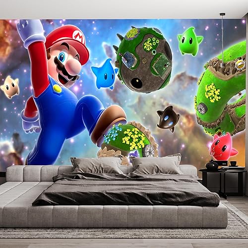 Vista 76 de Murales de pared de tamaño personalizado, anime de juegos 3D, murales de pared autoadhesivos extraíbles para despegar y pegar, papel tapiz 3d Juego