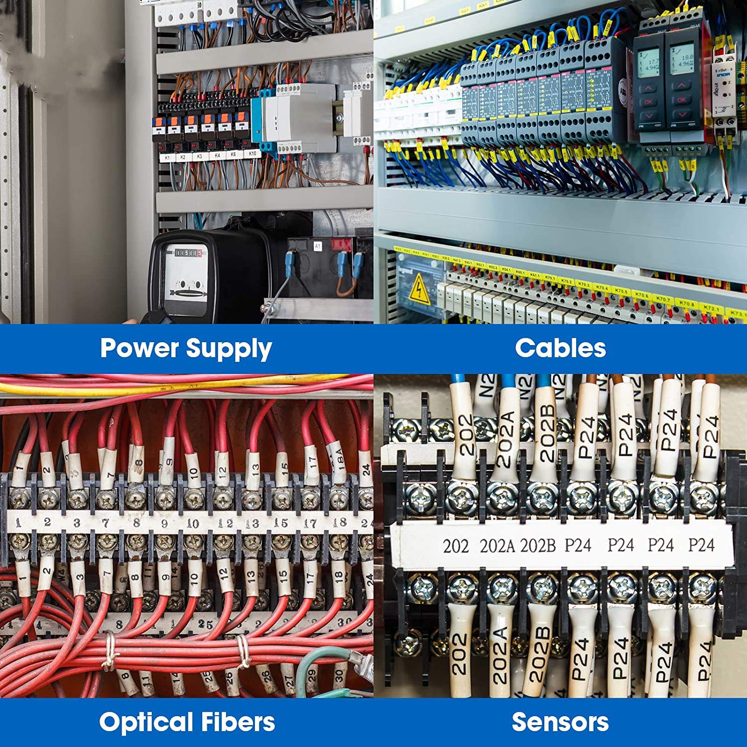 8 Pezzi Morsettiera a Vite a Doppia Fila Morsettiera 3/4/5/6 Posizioni 600V 15A+8 Pezzi Terminali Preisolati,Blocchi Connettori Elettrici con Copertura Protettiva,Rossa e Nera