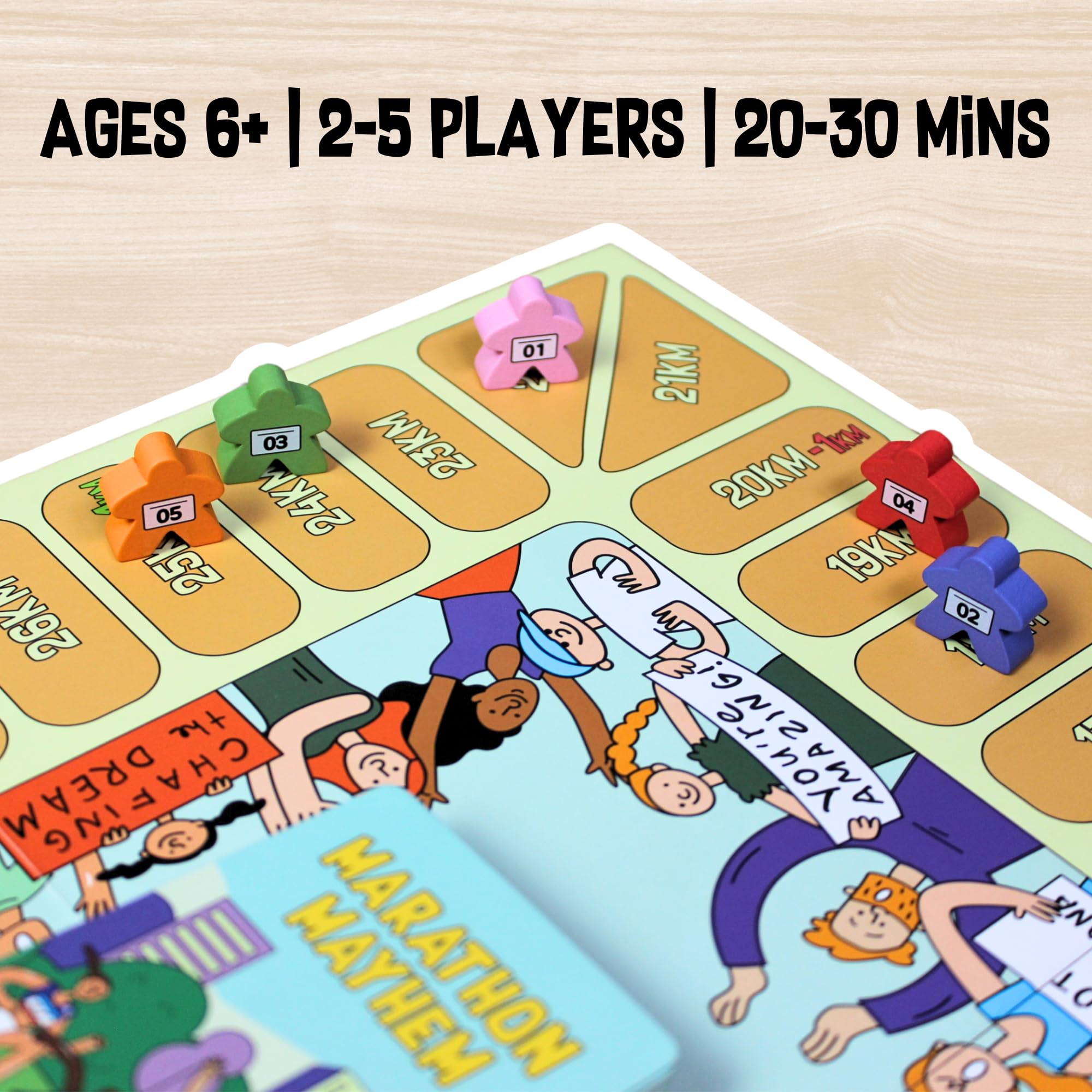 Marathon Mayhem: The Ultimate Running Board Game for 2-5 Players - Image 3