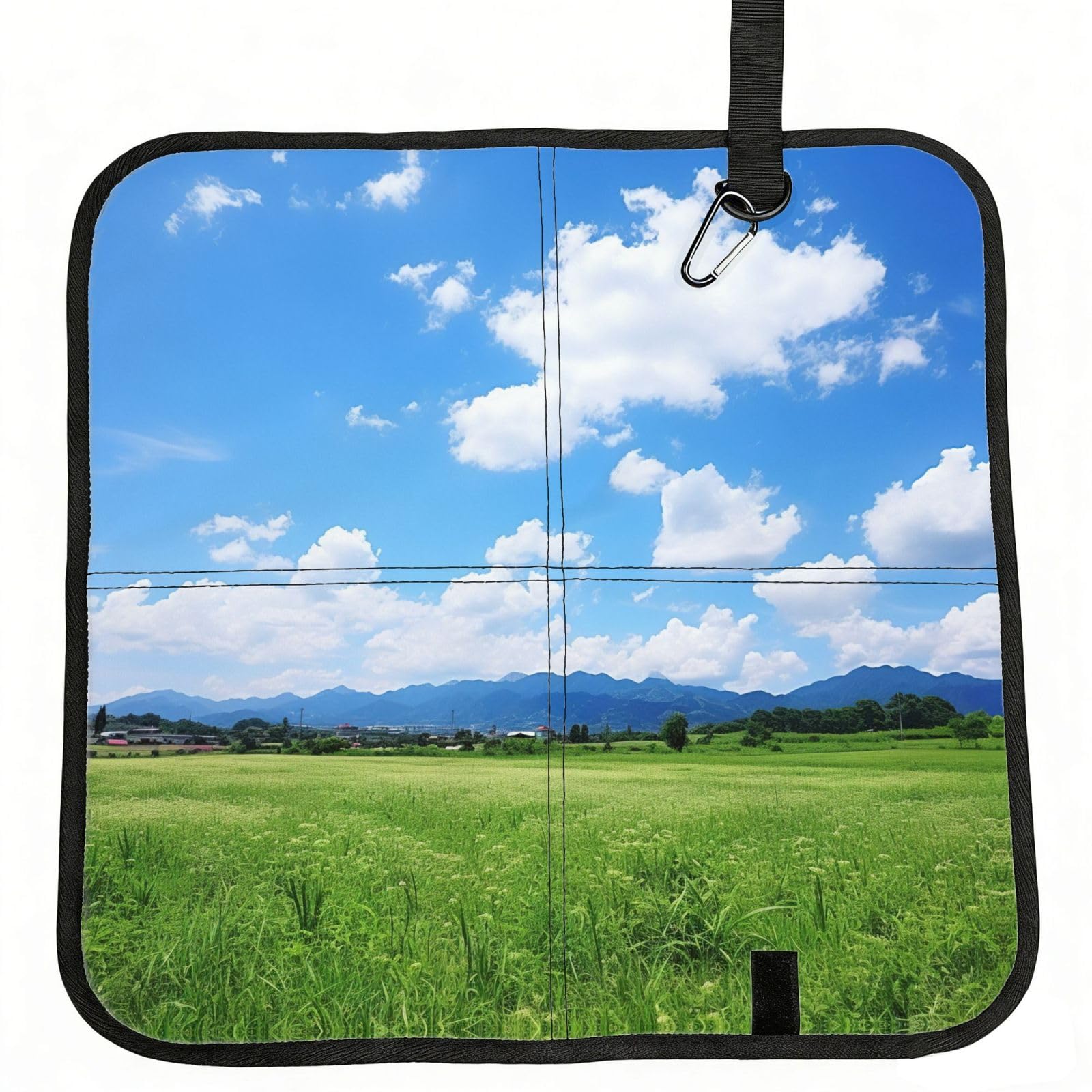 YGLHBDPBF Natural Print Camping seat cushion,Foldable Sitting Pads,Save Backpack Space for Hiking