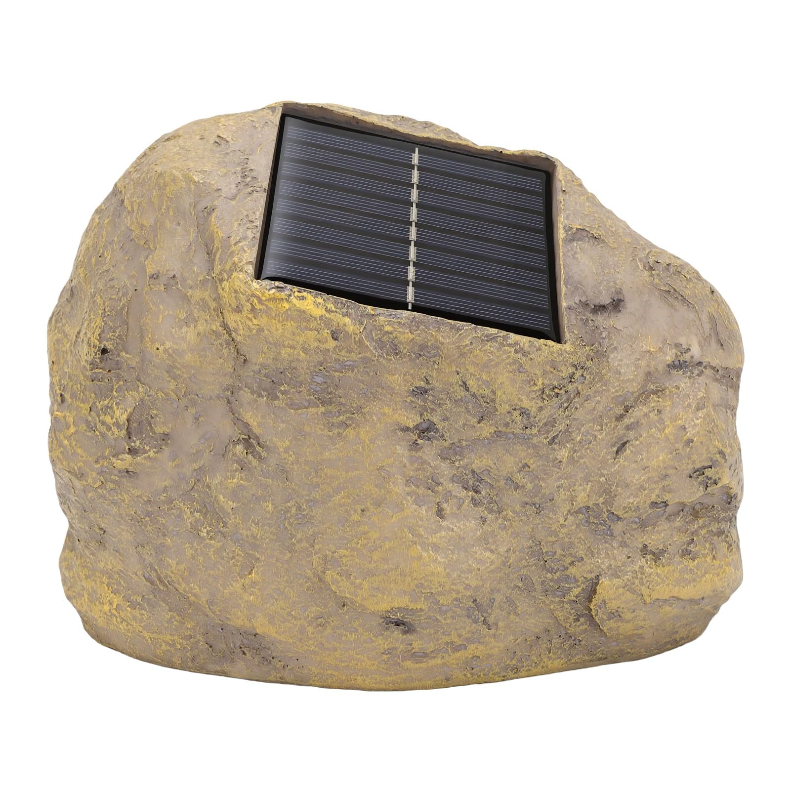 Lampada da Roccia Ad Energia Solare con 2 modalità, Batteria da