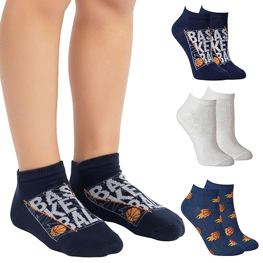 Kit 3 Pares Meia INFANTIL Sapatilha Confortável Respirável Selene Meninos