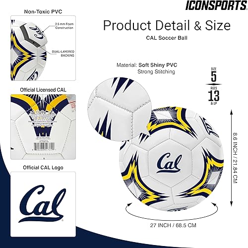 Miniatura 4 de Icon Sports Official NCAA Team Soccer Ball