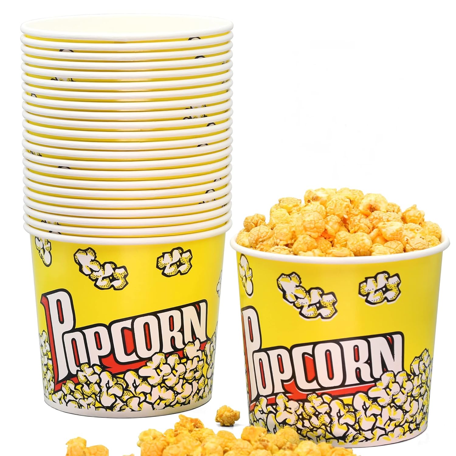 85 Oz Popcorn Buckets (22 Pack)
