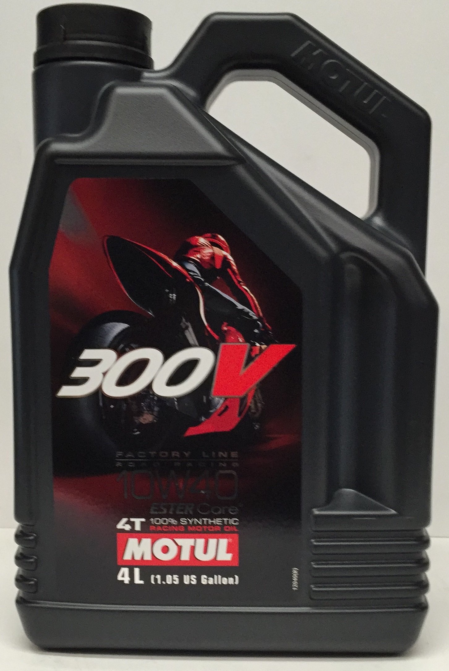 Motul 104121 - 300V 4T Factory Line Road Racing - Aceite de motor, 10W40, 8 L