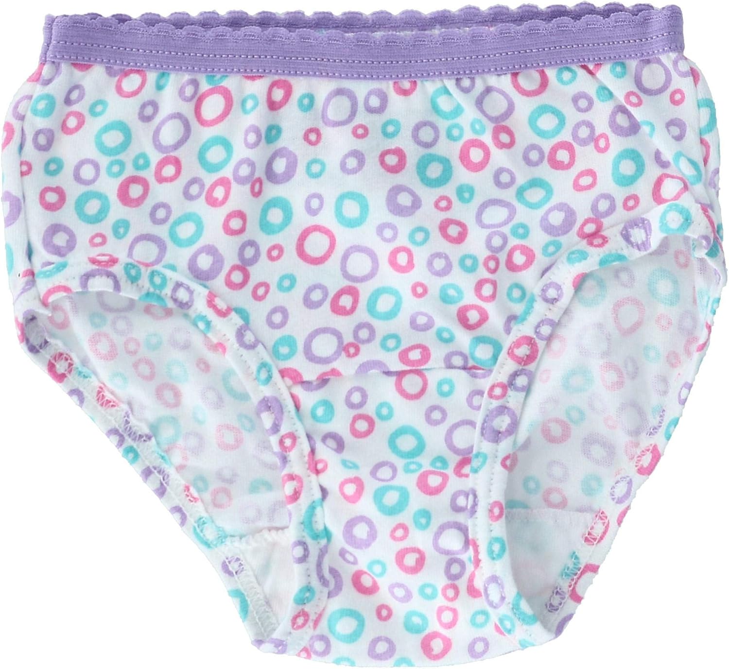 Fruit of the Loom Toddler Girls 10 Pack Assorted Cotton Brief Underwear, 2T/3T - Image 3