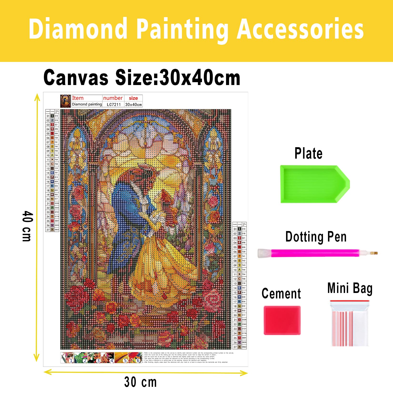 Bellatoi Diamond Painting, Diamond Art - Image 2