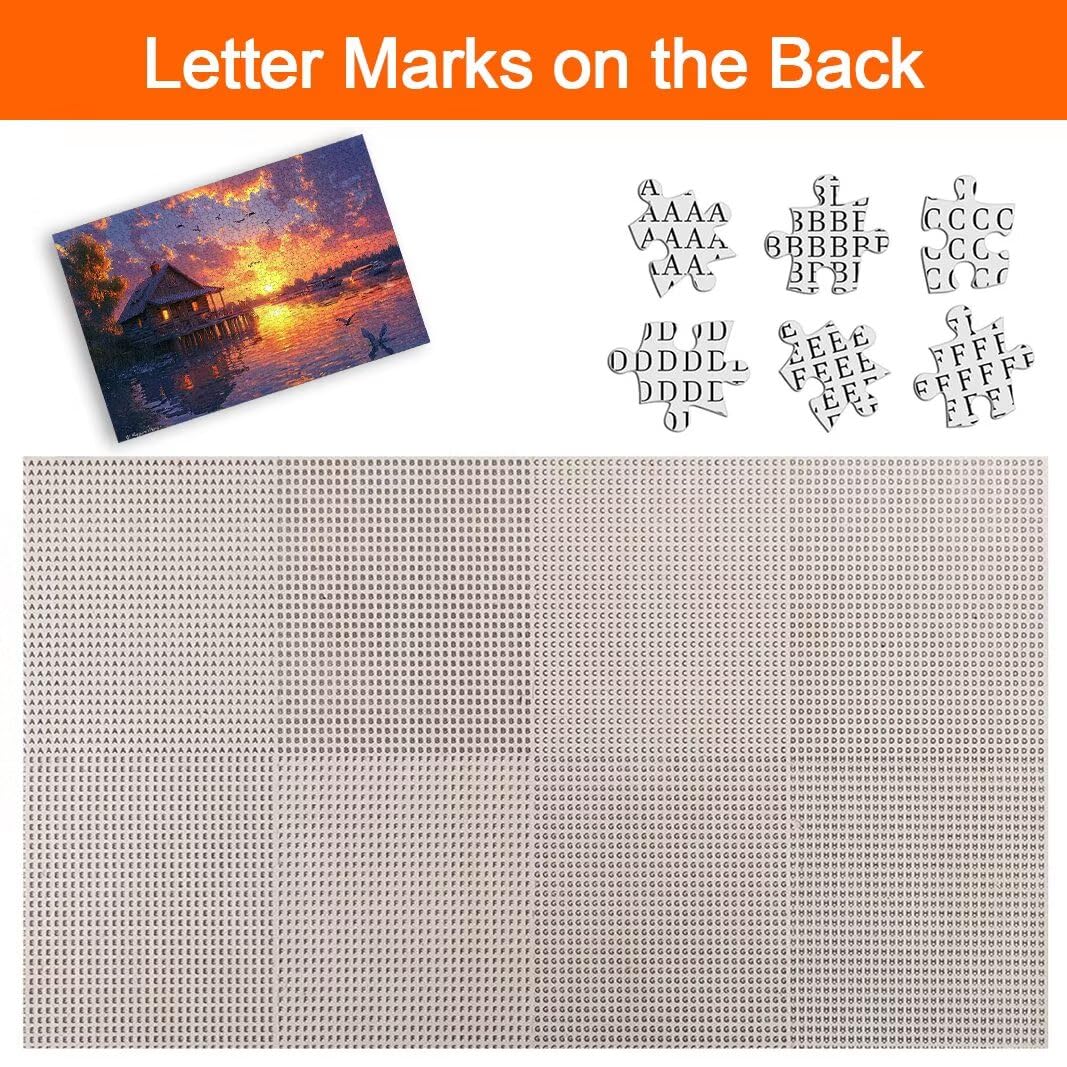 Puzzle Lago, Puzzle 1000 Pezzi Adulti per Decor, Regalo Donna/Uomo -8358
