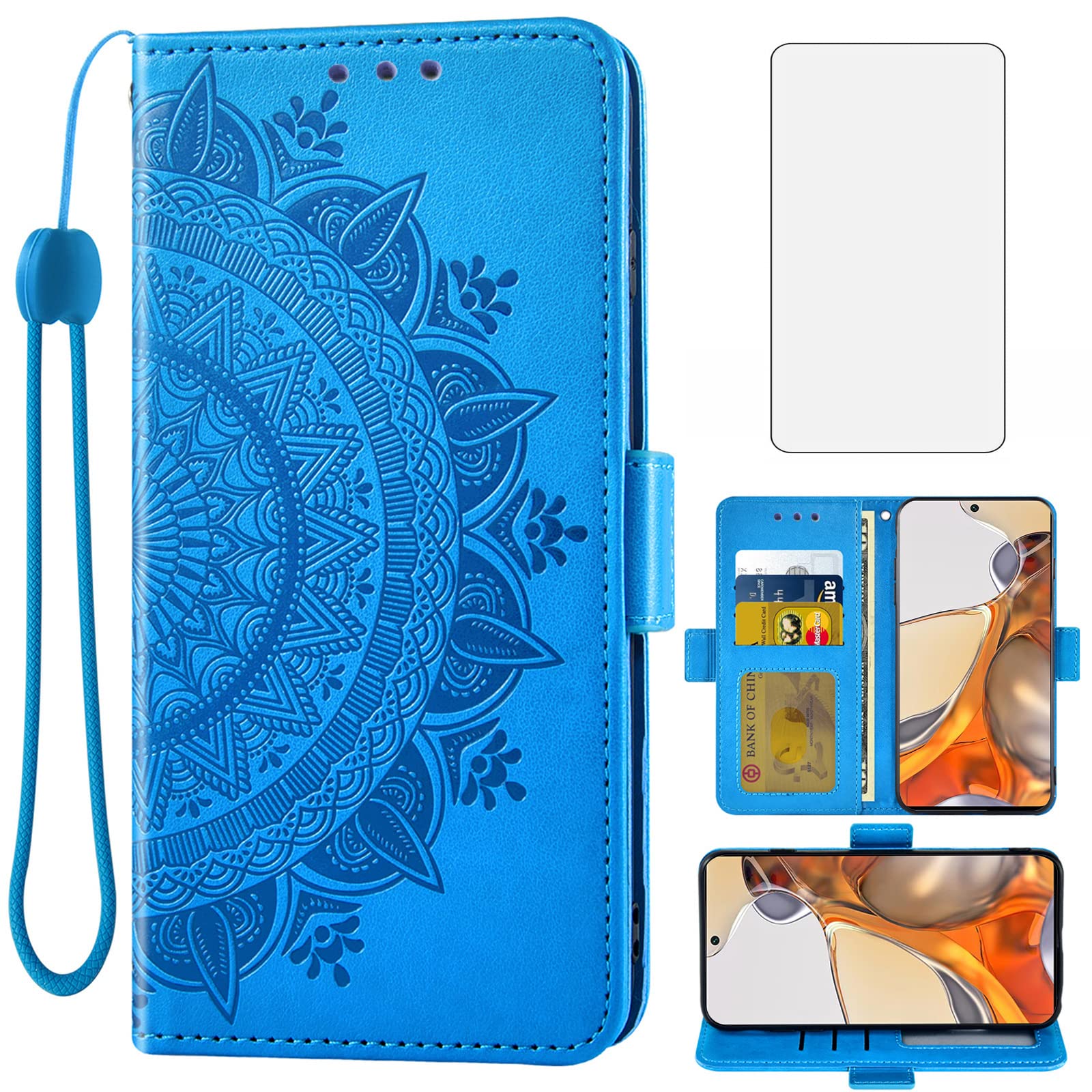 Asuwish Compatible With Xiaomi Mi 11T/Mi11T Pro 5G Wallet