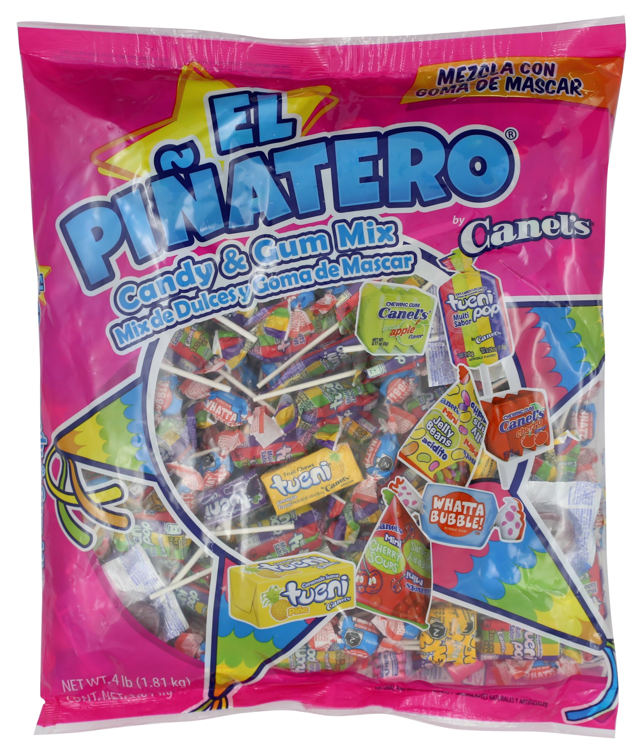 Canels El Pinatero Candy Mix (Pack of 300) – Assorted Mexican Candy Favorites – Perfect for Parties, Piñatas, Classrooms, and Sharing