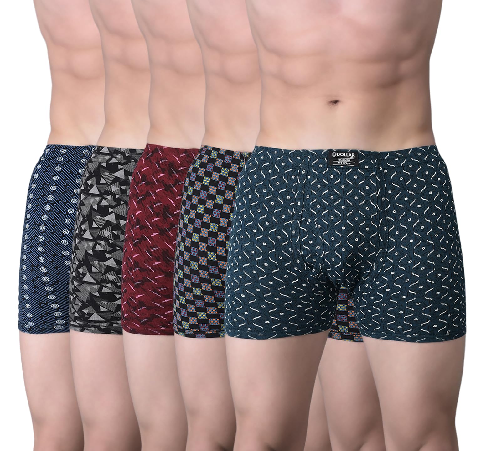 men's solid cotton trunk (colour may vary)