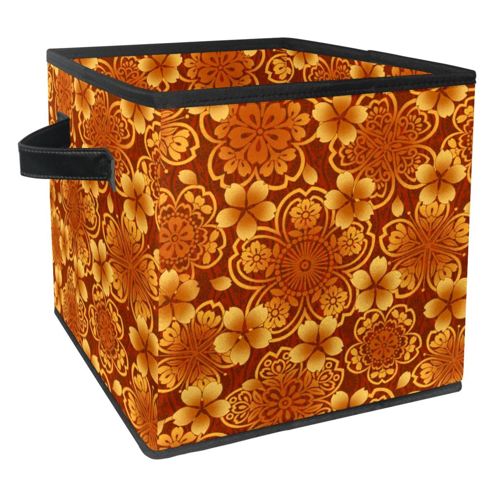 Boîte de rangement pliable pour jouets enfants et livres salon avec poignées