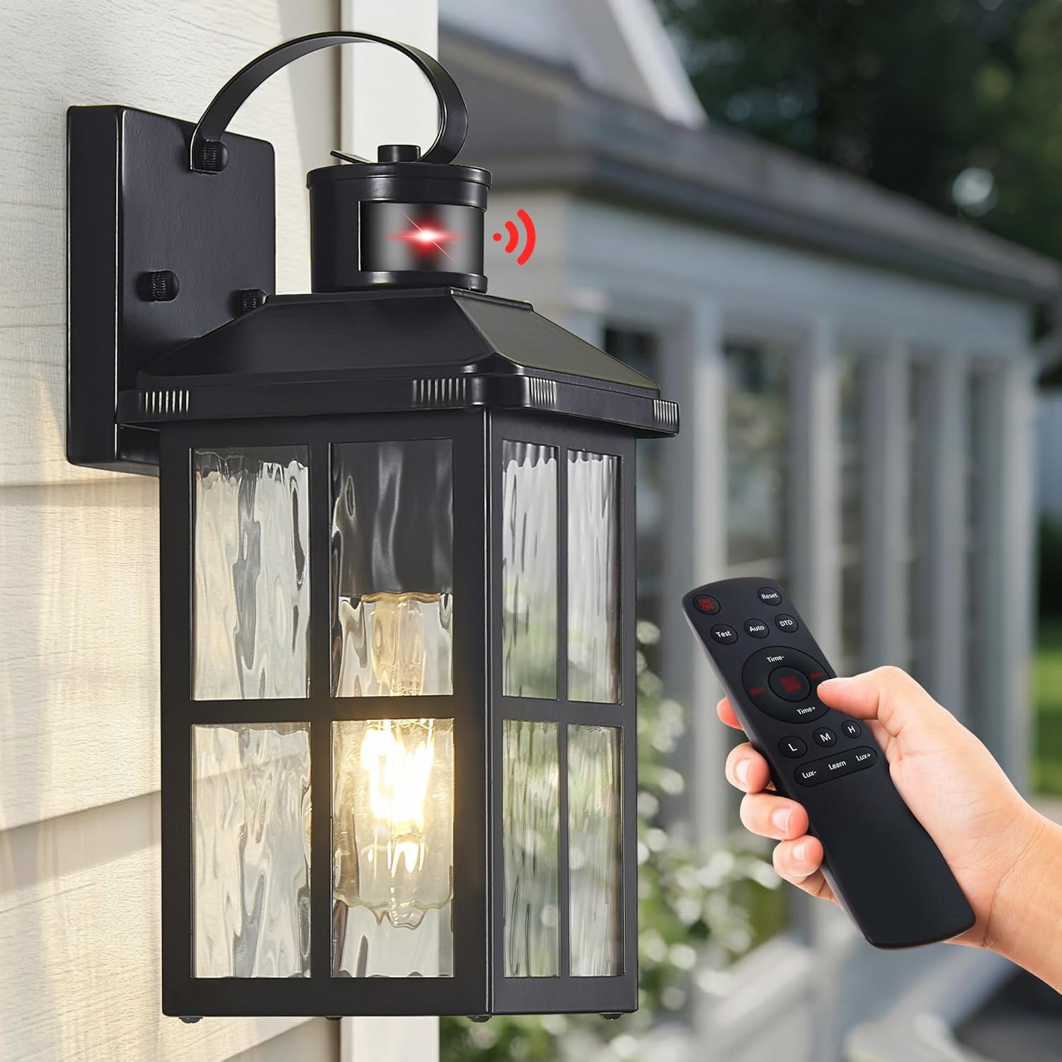 Motorized retractable screens for outdoor porches, patios and decks