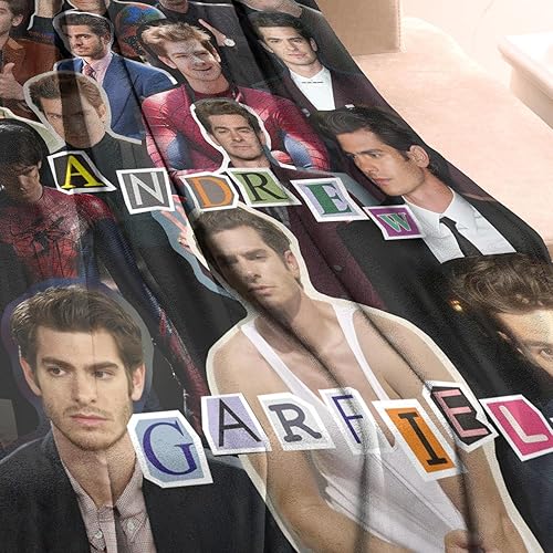 Miniatura 4 de Manta de franela de actor, manta de felpa súper suave para ropa de cama de invierno, sofá, viajes, exteriores, regalo para mujeres amigas, 40 x 50