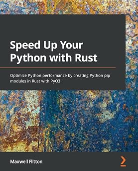 Speed Up Your Python with Rust Optimize Python performance by creating Python pip modules in Rust with PyO3