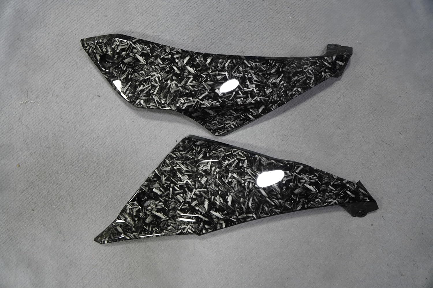ZXMOTO Black Forged Carbon Fiber Fairing Kit with Tank Cover Fit for Kawasaki Ninja 650 2020-2025 2024 2023 2022 2021 2020 EX650 ABS Bodywork