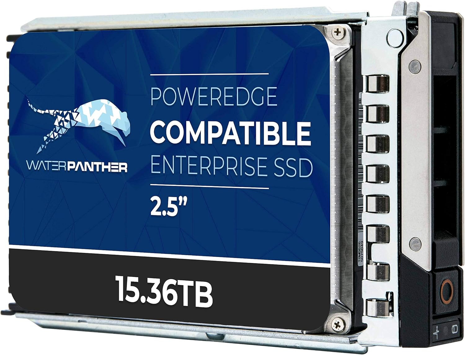 Water Panther 15.36TB SAS 24Gb/s 2.5" SSD for Dell PowerEdge Servers | Enterprise Drive in 14G Tray