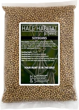 Hale Habitat & Seed Conventional Soybean Food Plot Seed, 5 lbs