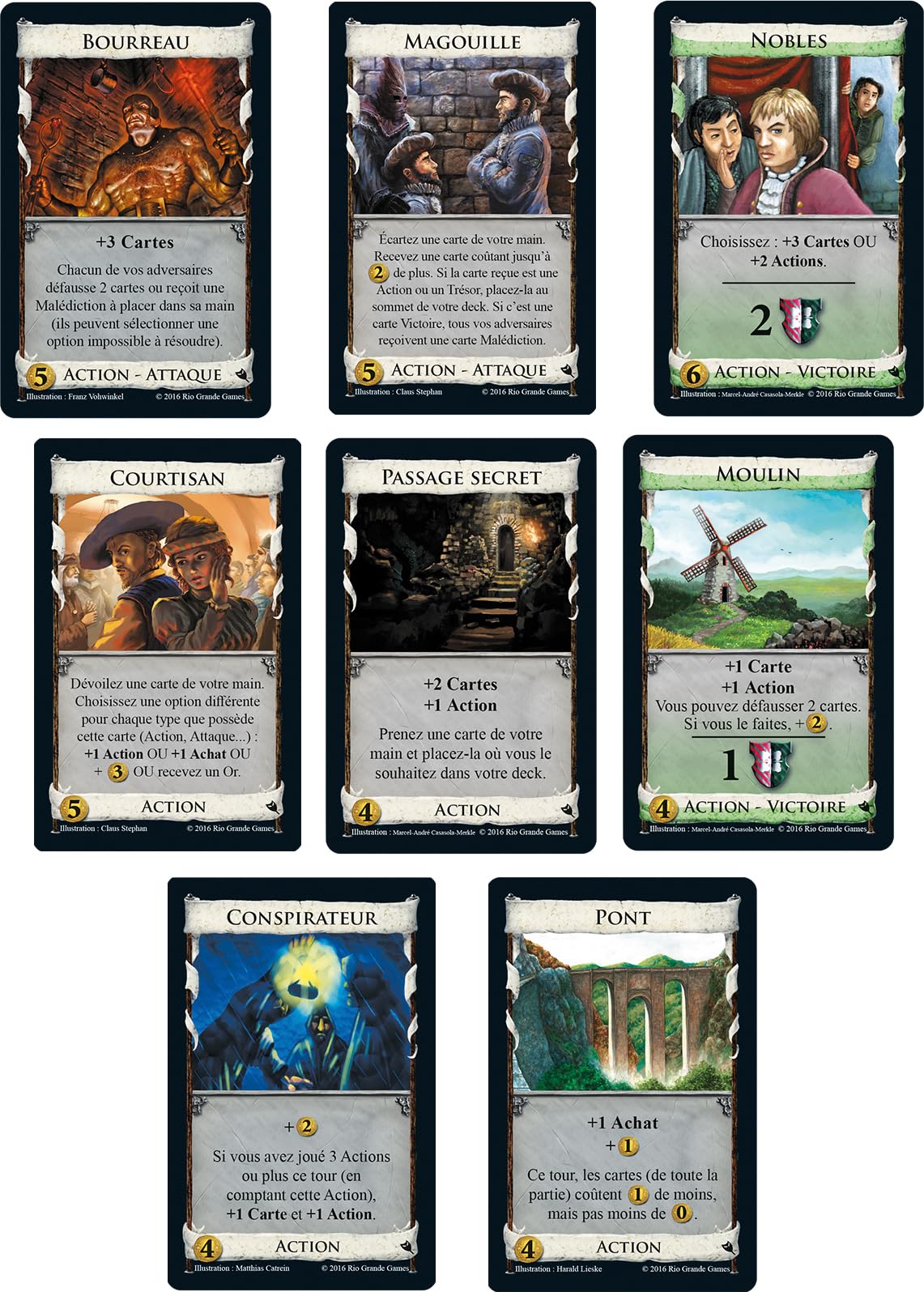 Asmodee - Dominion Extension L’Intrigue Seconde édition - Rio Grande Games