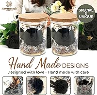 Vista 4 de Rosas eternas de alta calidad, rosa real preservada en cúpula de cristal, decoración de estilo gótico para ocasiones funerarias